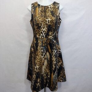 Jennifer Lopez Animal Print Mini Dress